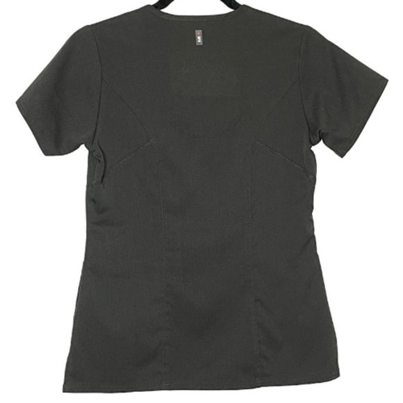 Gray's Anatomy Spandex Stretch Black Scrubs Top Size XXS - Picture 6 of 10